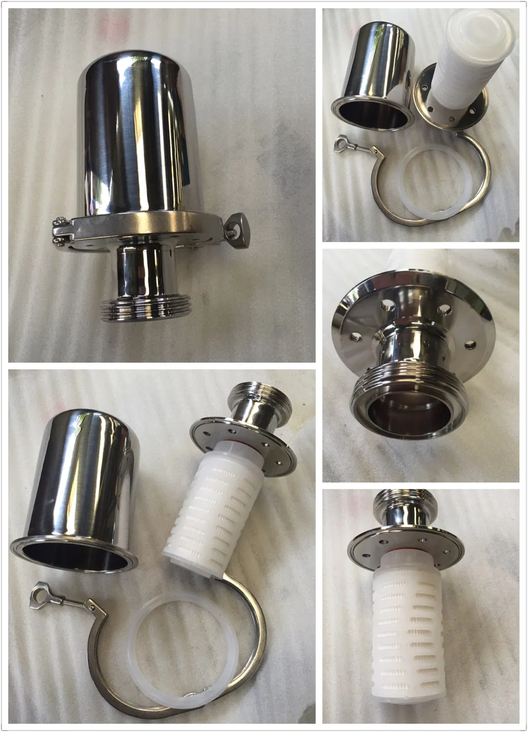 SS304 Stainless Steel Sanitary Clamped Breather