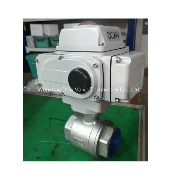 Dico Water Treatment Full Bore Automatic Control Pneumatic/Electric Actuator 2PC Ball Valve