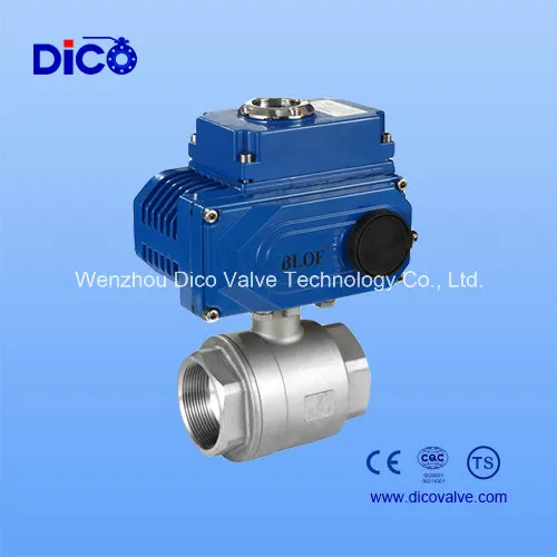 Dico Water Treatment Full Bore Automatic Control Pneumatic/Electric Actuator 2PC Ball Valve